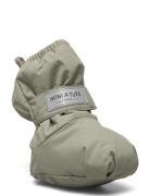 MINI A TURE Winn Fleece Lined Winter Outdoor Sock. Grs Grön