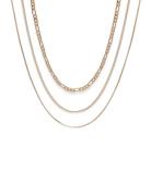 Weekday Necklace Set Guld