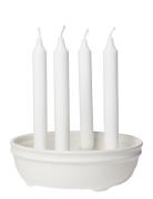 ERNST Candleholder Vit