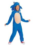 Disguise Sonic Movie Fancy Dress Blå