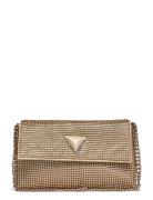 GUESS Zalina Flap Clutch Guld