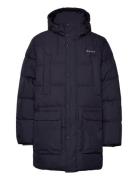 GANT D2. Long Alta Down Jacket Marinblå