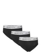 GANT Hipster Briefs 3-Pack Svart