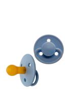 Mininor Round Pacifier Latex Blå