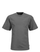 Jack & J S Jjeurban Edge Tee Ss O-Neck Noos Jnr Grå