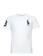 Ralph Lauren Kids 26/1 Jersey-Ss Cn-Tp-Tsh Vit