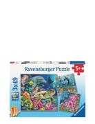 Ravensburger Under Water 3X49P Multi/patterned