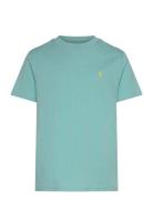 Ralph Lauren Kids Cotton Jersey Crewneck Tee Grön