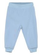 Lindex Trousers Fleece Baby Blå