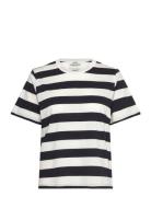 Mads Nørgaard Single Cotton Grace Tee Svart