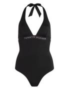 Tommy Hilfiger Halter Piece Svart