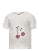 Kids Only Kmgcandy Life S/S Printed Tee Jrs Noos Vit