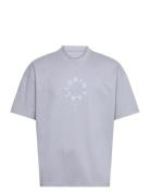 AllSaints Tierra Ss Crew Blå