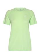 Odlo Odlo W T-Shirt Crewneck S/S Essential Seamless Grön
