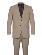 Lindbergh Black Superflex Suit Beige