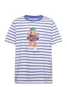 Ralph Lauren Kids 26/1 Yd Jersey-Ss Cn-Kn-Tsh Blå