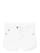 Boboli Stretch Gabardine Shorts Vit