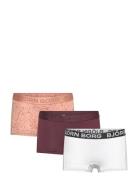 Björn Borg Cotton Stretch Boxer Shorts 3P Multi/patterned