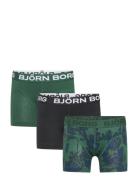 Björn Borg Cotton Stretch Boxer 3P Grön