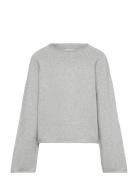 Mango 100% Cotton Knitted Sweater Grå