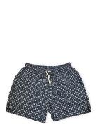 Portia 1924 Floral Swim Shorts Blå