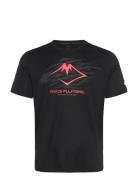 Asics Fujitrail Logo Ss Top Svart