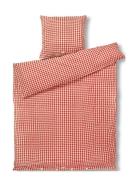 Juna Bæk&Bølge Bed Linen 150X210 Cm Red/Yellow Se Röd