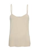 MSCH Copenhagen Mschbetrina Strap Top Beige