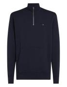 Tommy Hilfiger Essential Terry 1/4 Zip Marinblå