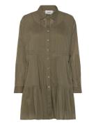 Ba&sh Cosima Dress Khaki Green