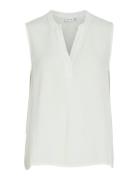 Vila Virosa V-Neck S/L Top - Noos Vit
