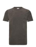 Lindbergh Ss Tee Terry Khaki Green