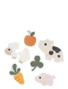 D By Deer First Jigsaw Puzzle Set Tiny Farm Colour Mix Multi/patterned