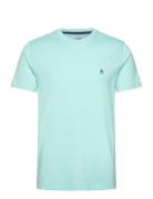 Original Penguin S/S Embroidered Logo Blå