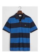 GANT Block Stripe Polo Blå