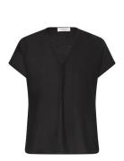 Rosemunde Rwroa Sl Regular Blouse Svart
