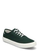 Tommy Hilfiger Th Hi Vulc Low Oxford Twill Grön