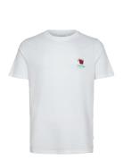 Lindbergh Cocktail Club Tee S/S Vit