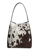 Markberg Shelbymbg Bag, Cow Print Brun