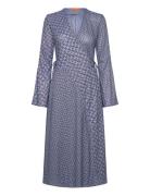 STINE GOYA 2245 Dry Jersey, Long Sleeve Wrap T Blå