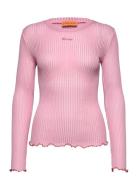 STINE GOYA 2355 Lux Seamless, Long Sleeve Crew Rosa