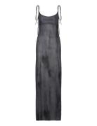 Weekday Strap Maxi Dress Grå