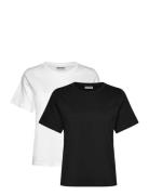 Weekday 2-Pack Essence Standard T-Shirt Multi/patterned