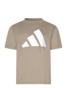 Adidas Sportswear J Bl Tee 160 Beige