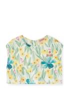 THE ANIMALS OBSERVATORY Baboon Kid Top White Multi/patterned