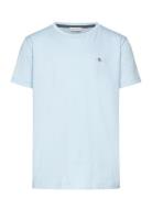 GANT Shield Ss T-Shirt Blå