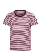 Levi's® Perfect Tee Anita Stripe Zinfa Rosa