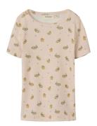 Lil'Atelier Nmflavo Kis Ss Slim Top Lil Rosa