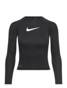NIKE SWIM Nike G Long Sleeve Hydroguard Svart