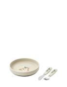 Elodie Details Silic Plate Set Bunny Darling Beige